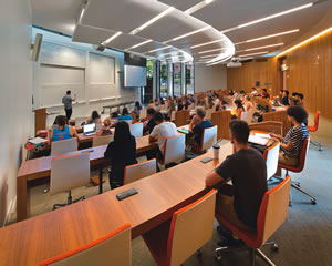 Millikan Laboratory and Andrews Science Hall