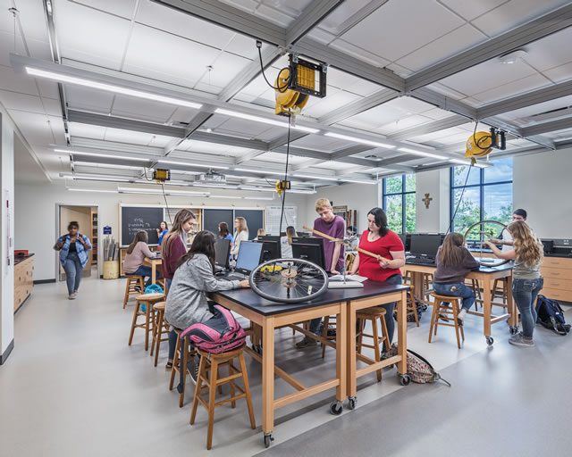 The Achatz Hall of Science and John and Toni Murray Research Center