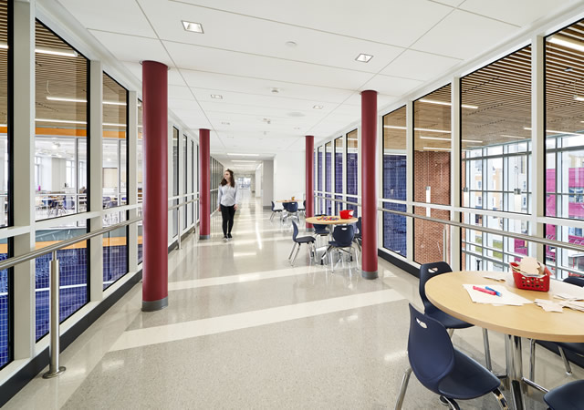 Buena Vista Middle/High School walkway