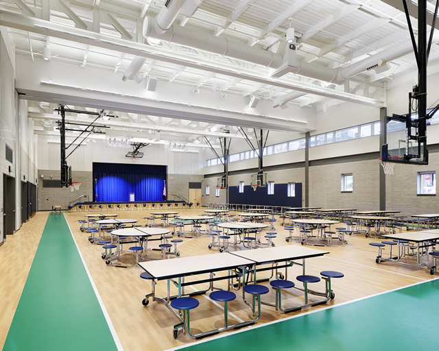 Buena Vista Middle/High School multi-purpose room