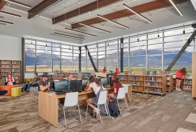 Buena Vista Middle/High School library