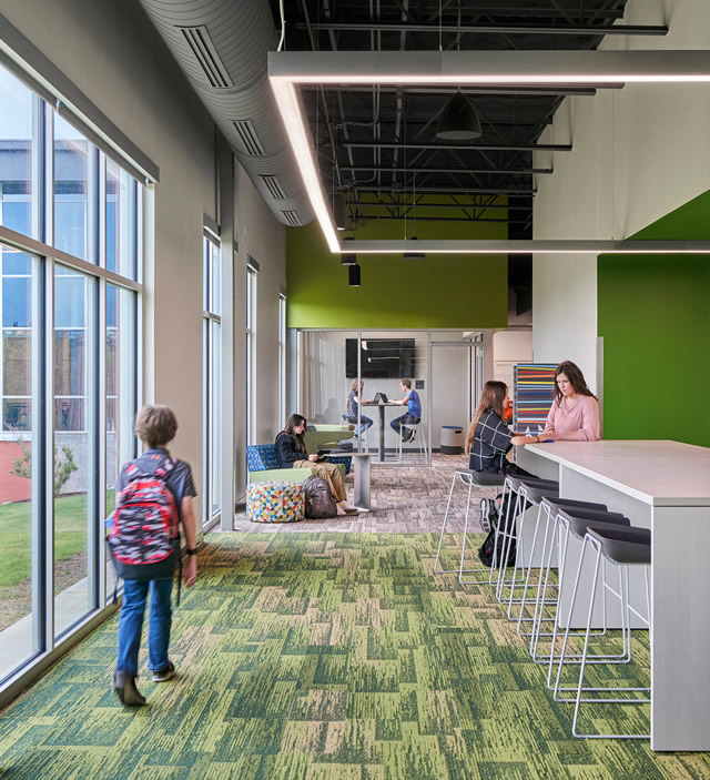 James L. Capps Middle School interior