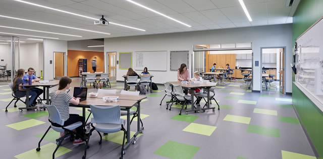 James L. Capps Middle School interior