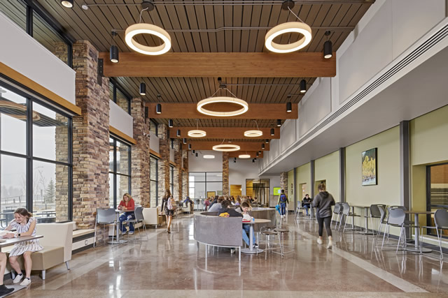 Meeker High School interior