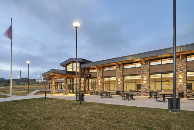 Meeker High School exterior