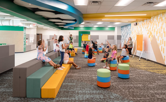 Blue Ridge Elementary School gathering area