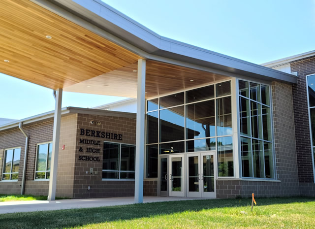 Berkshire Middle and High School entrance