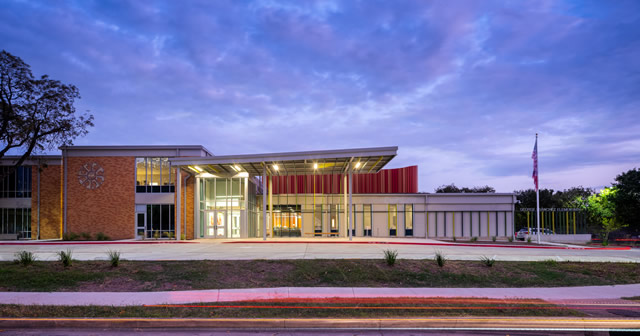 Sanchez Elementary School from the outside