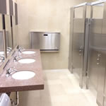 sustainability in restroom and locker room renovations