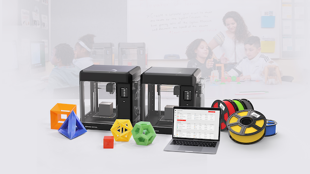 Makerbot, a 3D printer company and subsidiary of Stratasys, recently launched MakerBot SKETCH Classroom, a 3D printing setup for the classroom that maximizes student access and helps teachers manage printing resources and student projects. 
