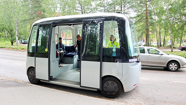 Autonomous Shuttle Vehicle