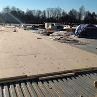 school roof installation