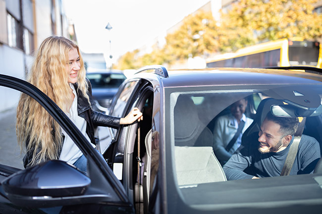 Ridesharing on Campus