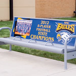 Outdoor Steel Benches